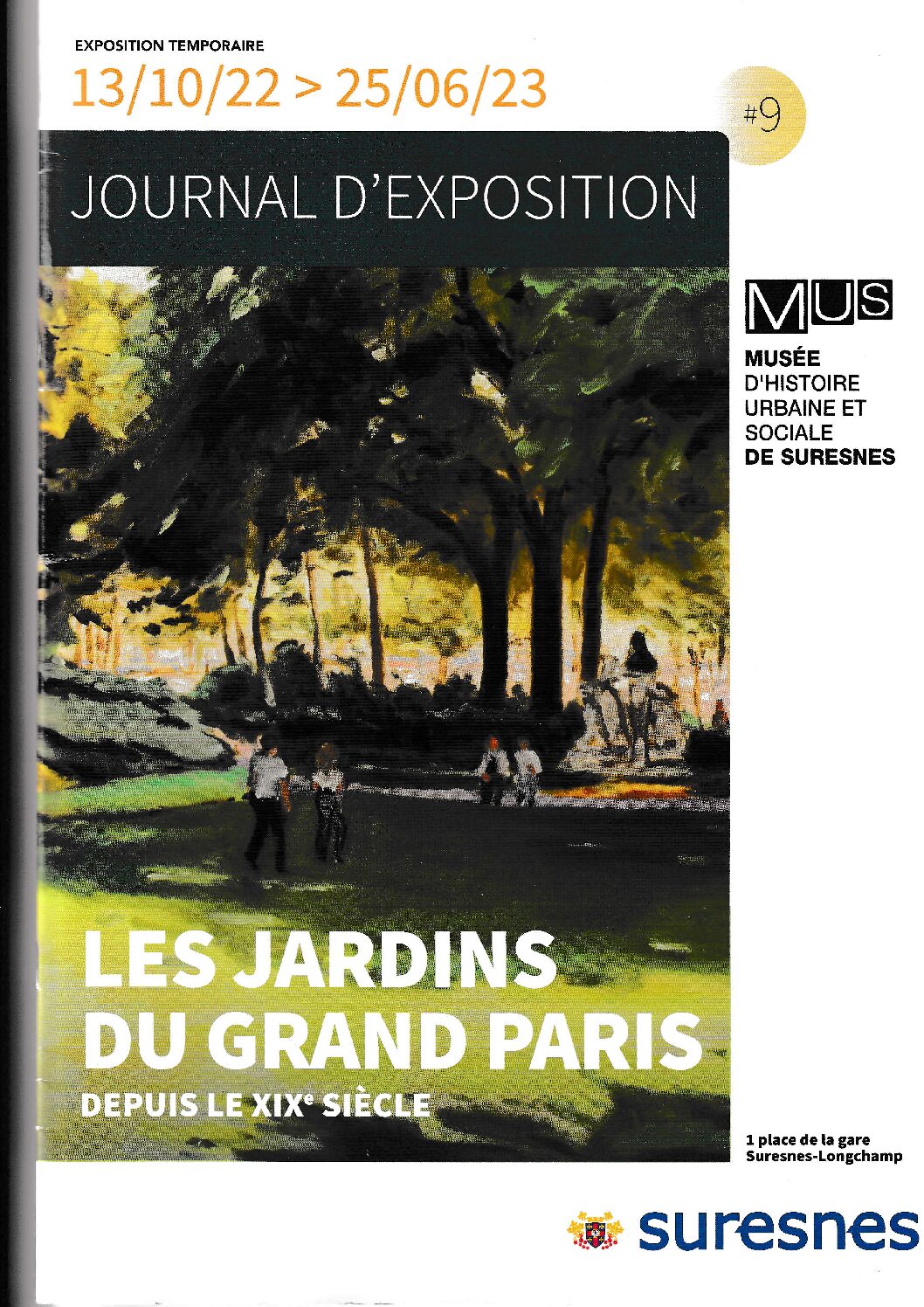 Journal exposition Les jardins du Grand Paris