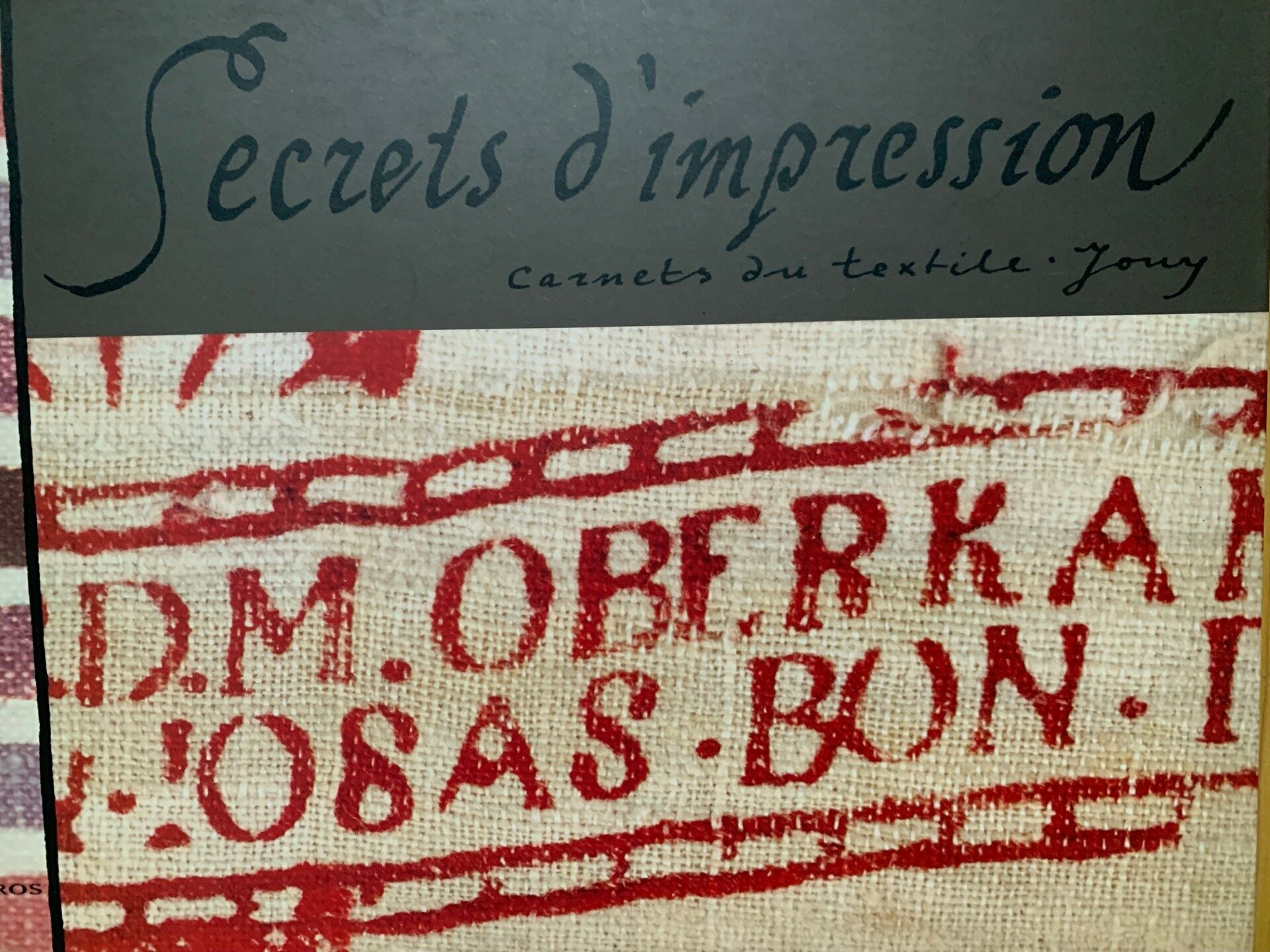 Livre Secrets d'impression